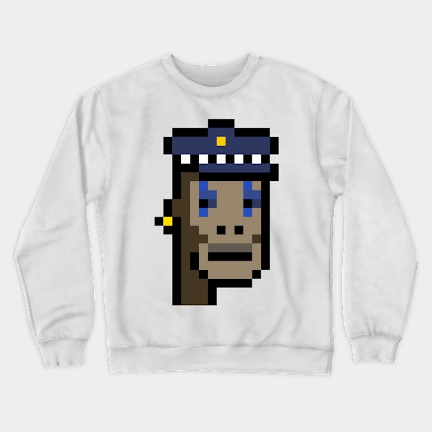 Nft Ape CryptoPunk Crewneck Sweatshirt by JelloTees